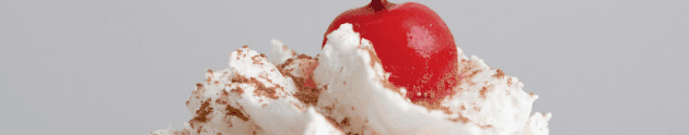 cherry on top of cream