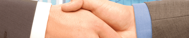 hands shaking in business deal