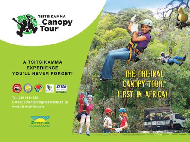 Storms River Adventures Post Card