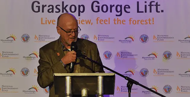 Graskop Gorge Lift Minister Hanekom