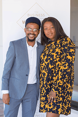 Katlego Ditlhokwe and Khuthala Gala-Holten of