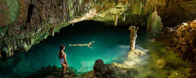 Komodo Cruise Cave Swimming