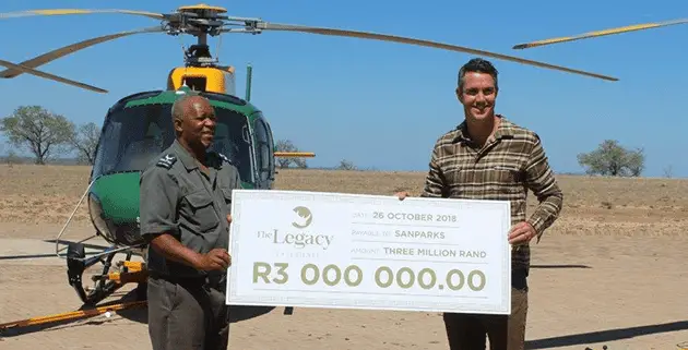 SANParks Receives 3 Million Rand For Anti Poaching