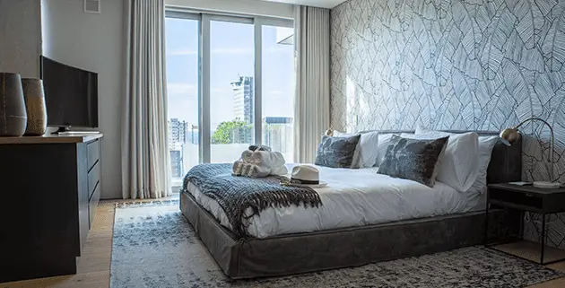 Elements Luxury Suites Bedroom