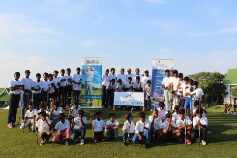 IMAGE: Young golfers at Fish River Resort