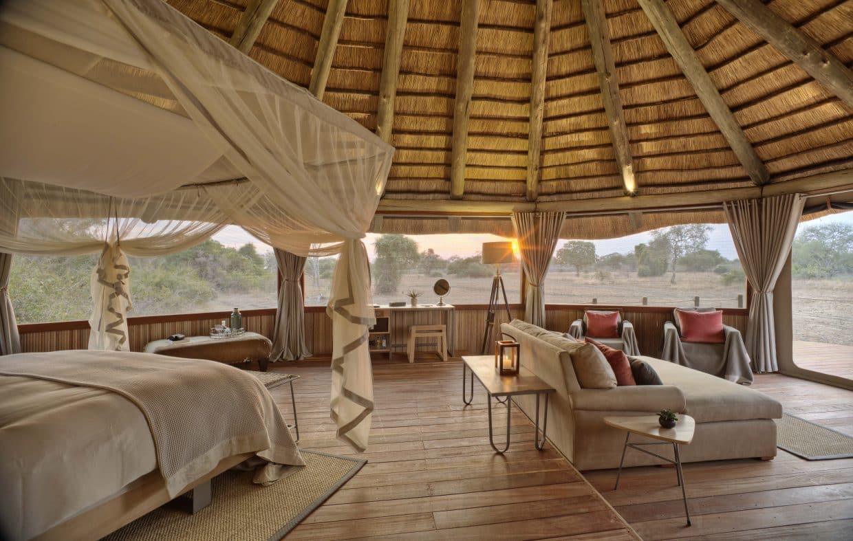 Mantis Lion camp lodge bedroom