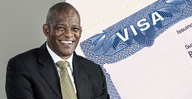 Jerry Mabena on Visa Issue