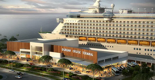 Durban Cruise Terminal Artists Impression
