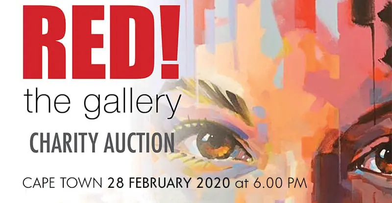 RED The Gallery Auction Header