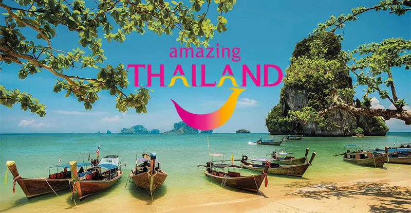 Amazing Thailand image with logo