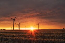 Large Windmills Providing Green Energy