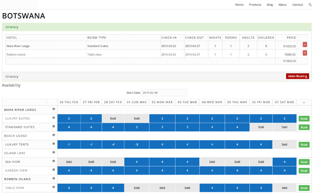 screenshot of ResConnect-Nova