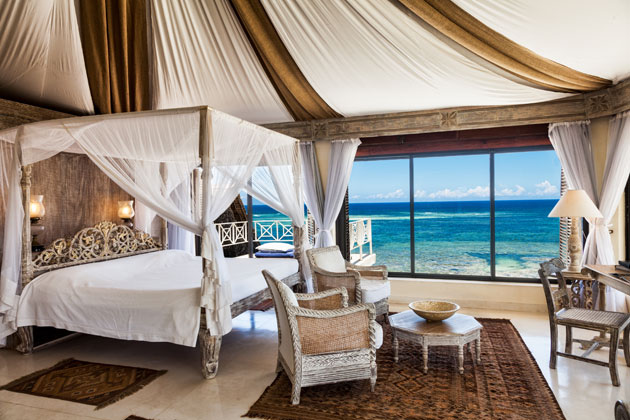 Alfajiri Cliff Villa Master Bedroom