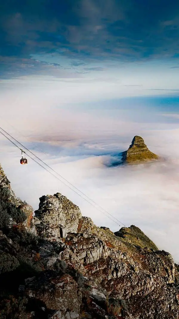 Table Mountain Aerial Cableway Header
